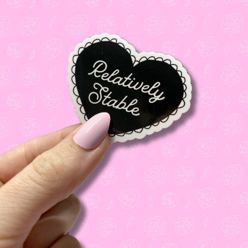 Relatively stable Sticker – Wild Magnetics