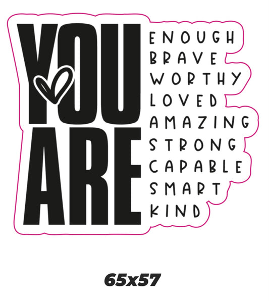 You Are Sticker